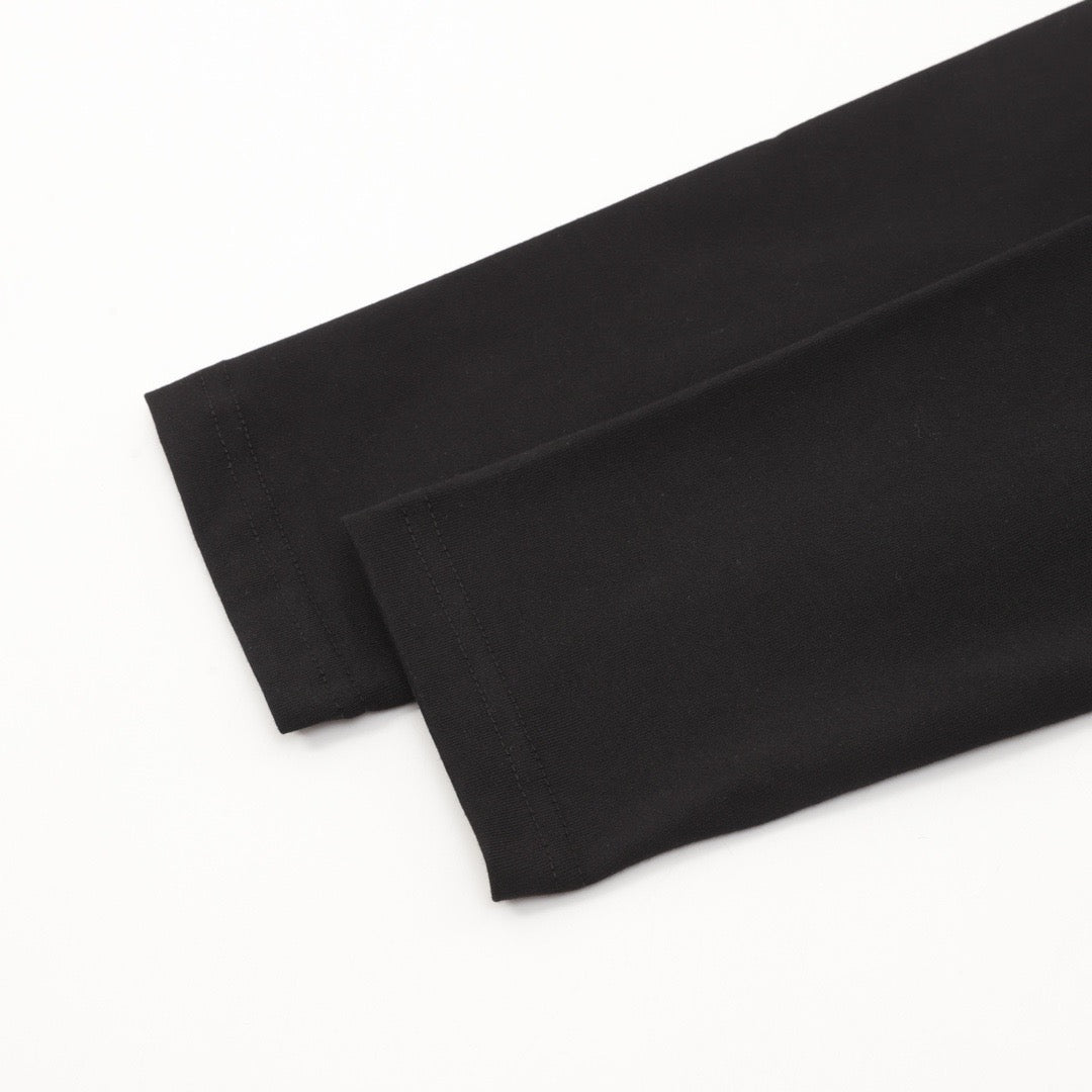 Prada Triangle Logo Zip Chest Pocket Long-Sleeve Top — Ivory（副本）