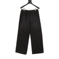 Nike Women's Men's Black Splatter Print Wide-Leg Pants