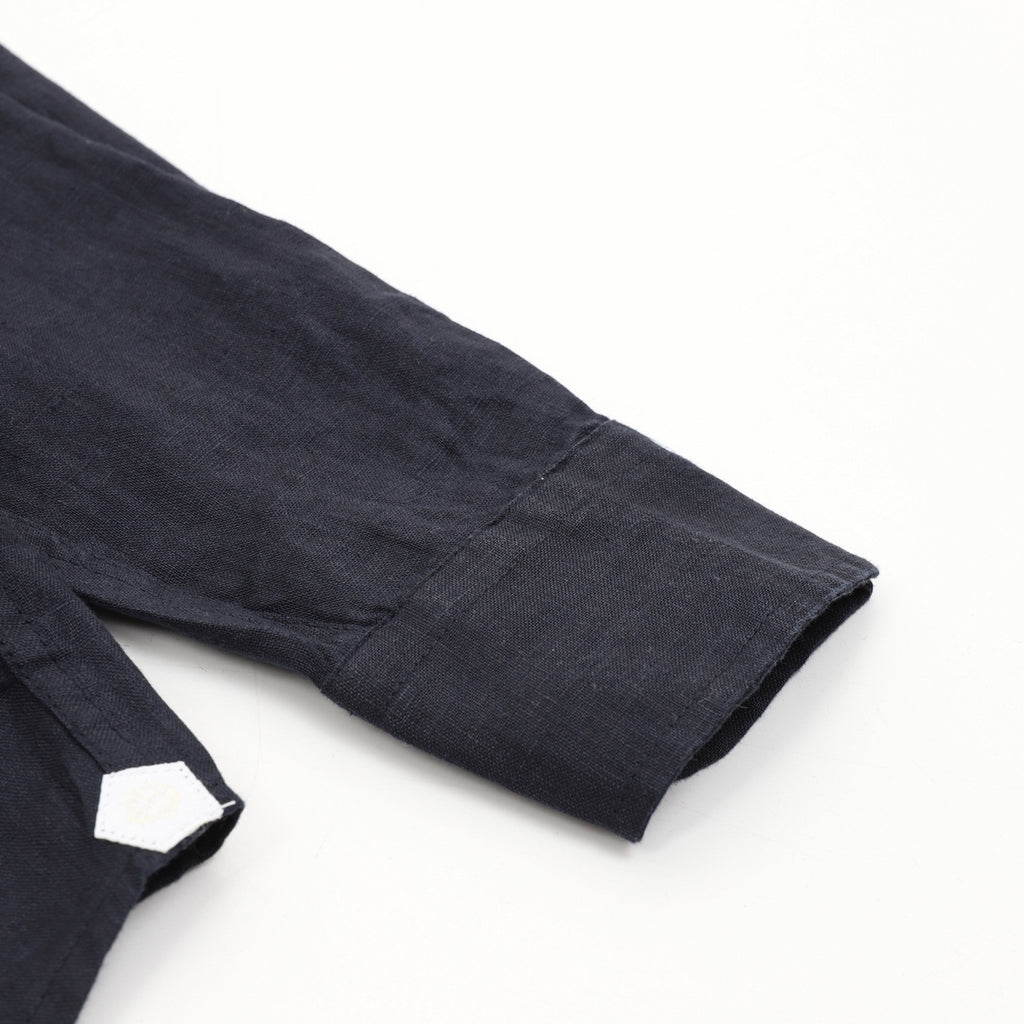 Loro Piana LP Linen Shirt | Dark Brown Breathable Luxury Long Sleeve