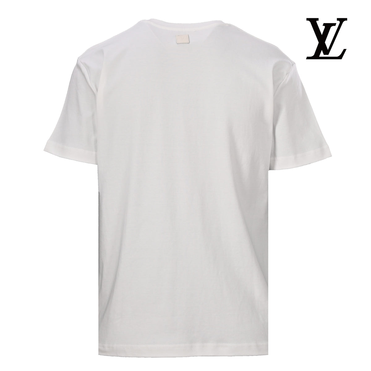 Louis Vuitton Men's White Plain T-Shirt