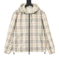 Burberry Women's & Men's Vintage Check Hooded Zip-Up Jacket
