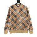 Burberry McGonagall Vintage Check Jacquard Crewneck Sweater