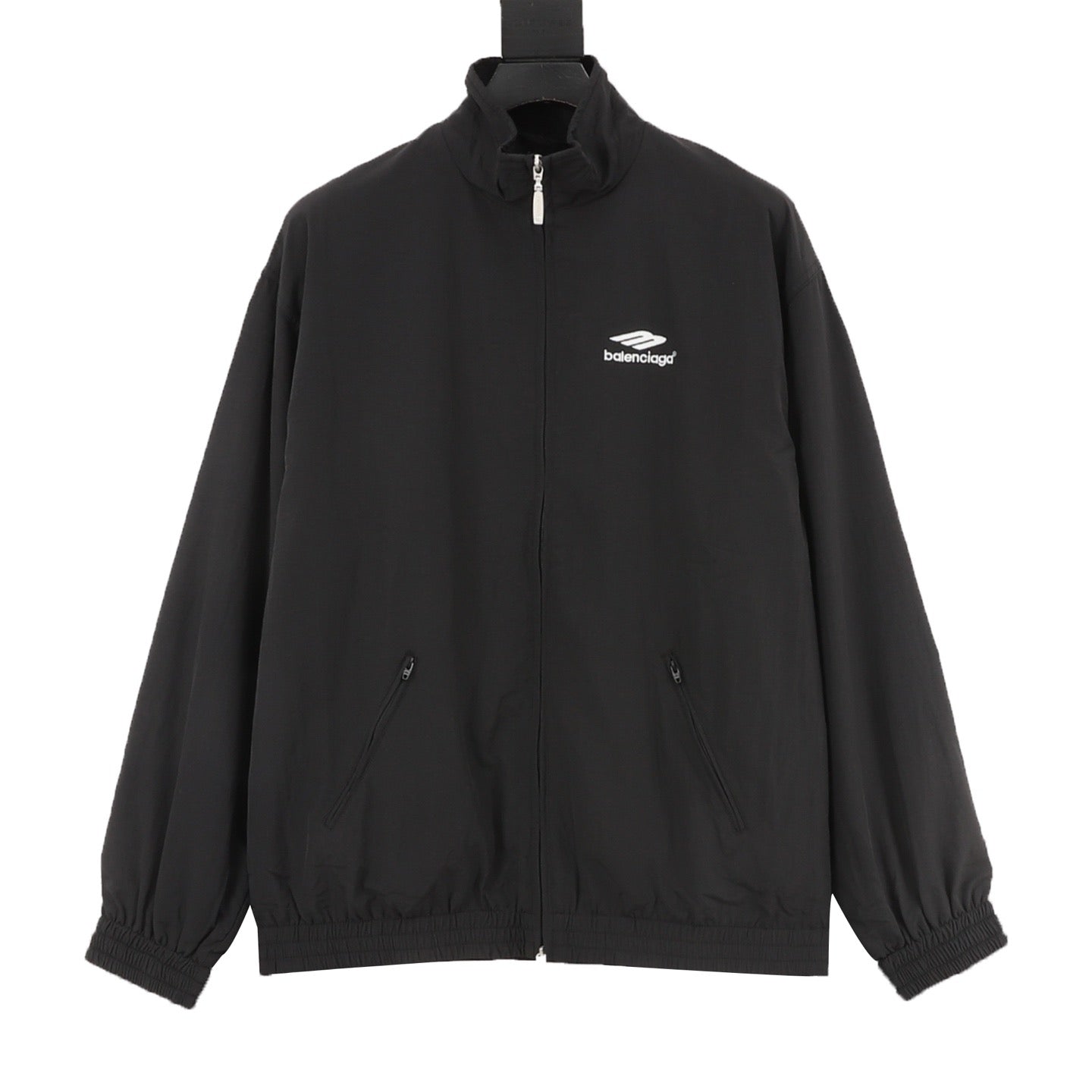 Balenciaga BLCG 3M Embroidered Stand-Collar Jacket