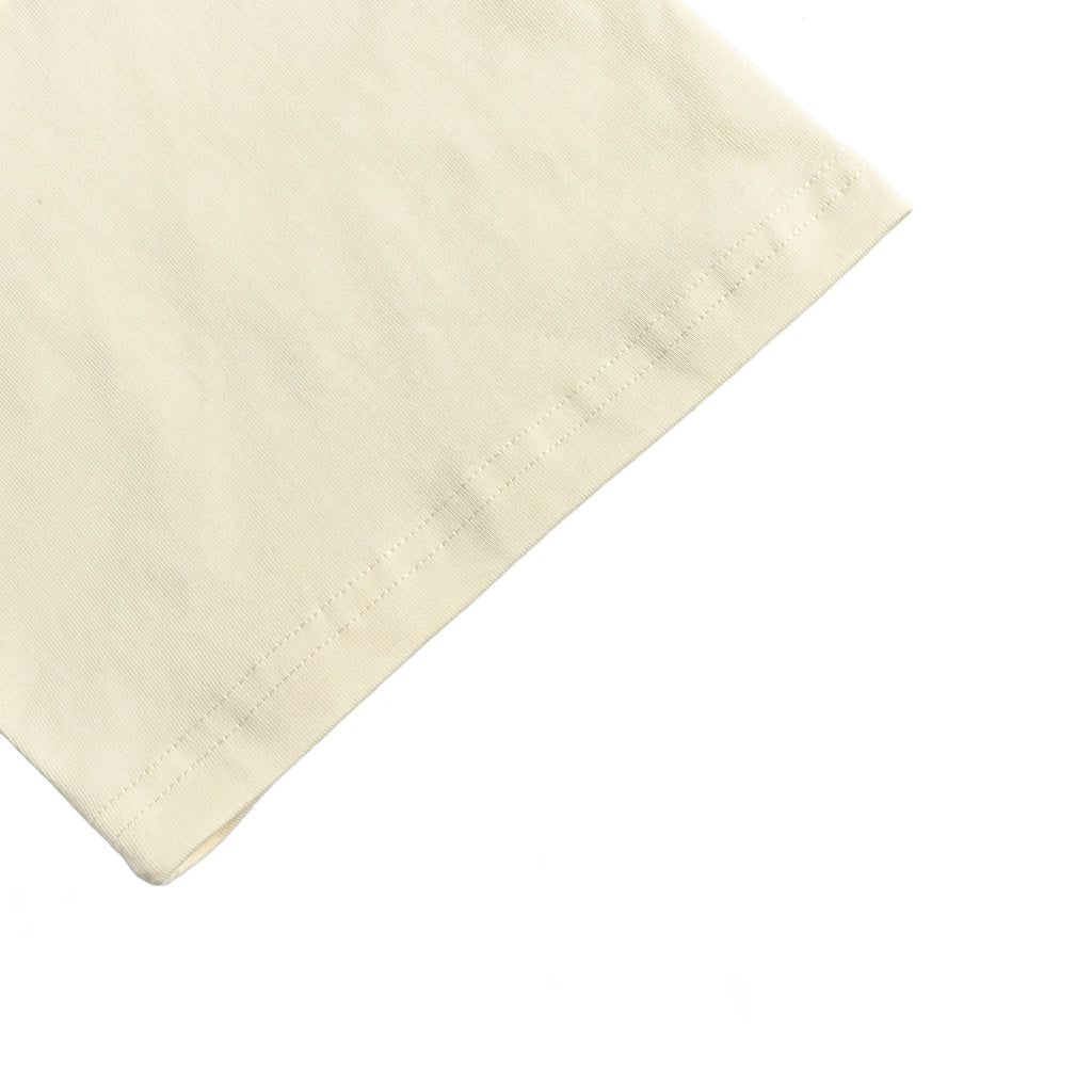 Gucci Interlocking GG Web Logo Short-Sleeve T-Shirt in Cream