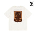 Louis Vuitton Men's Off-White Trunk Graphic Knit T-Shirt
