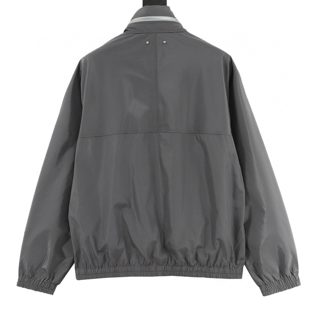 Louis Vuitton 26SS Reversible Olive & Black Zip-Up Blouson Jacket