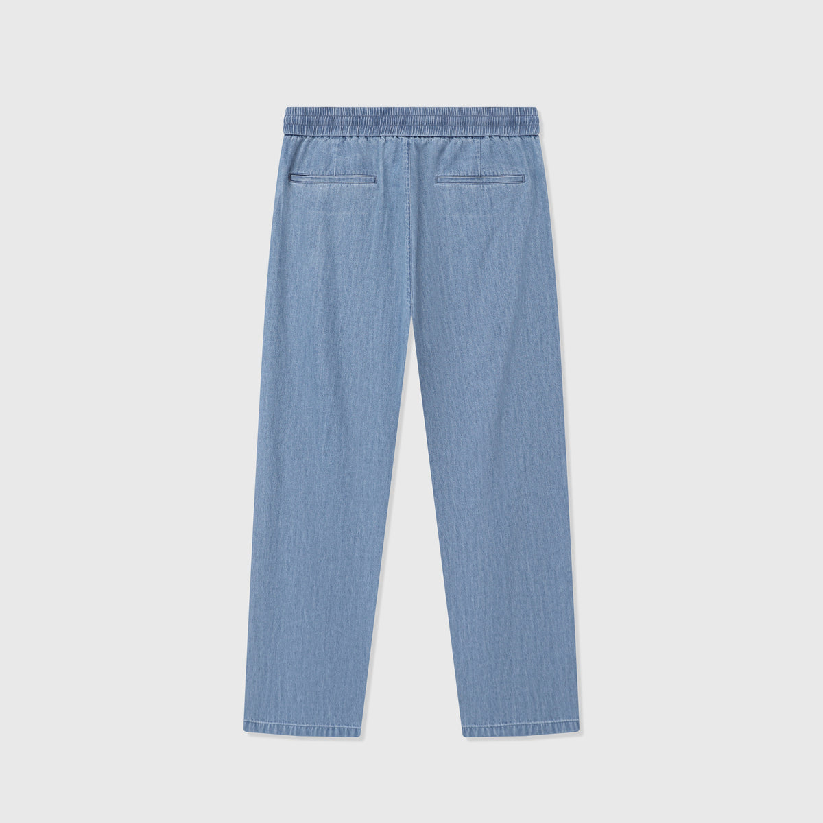 Loro Piana Light Blue Drawstring Denim Trousers | Women's & Men's Styling