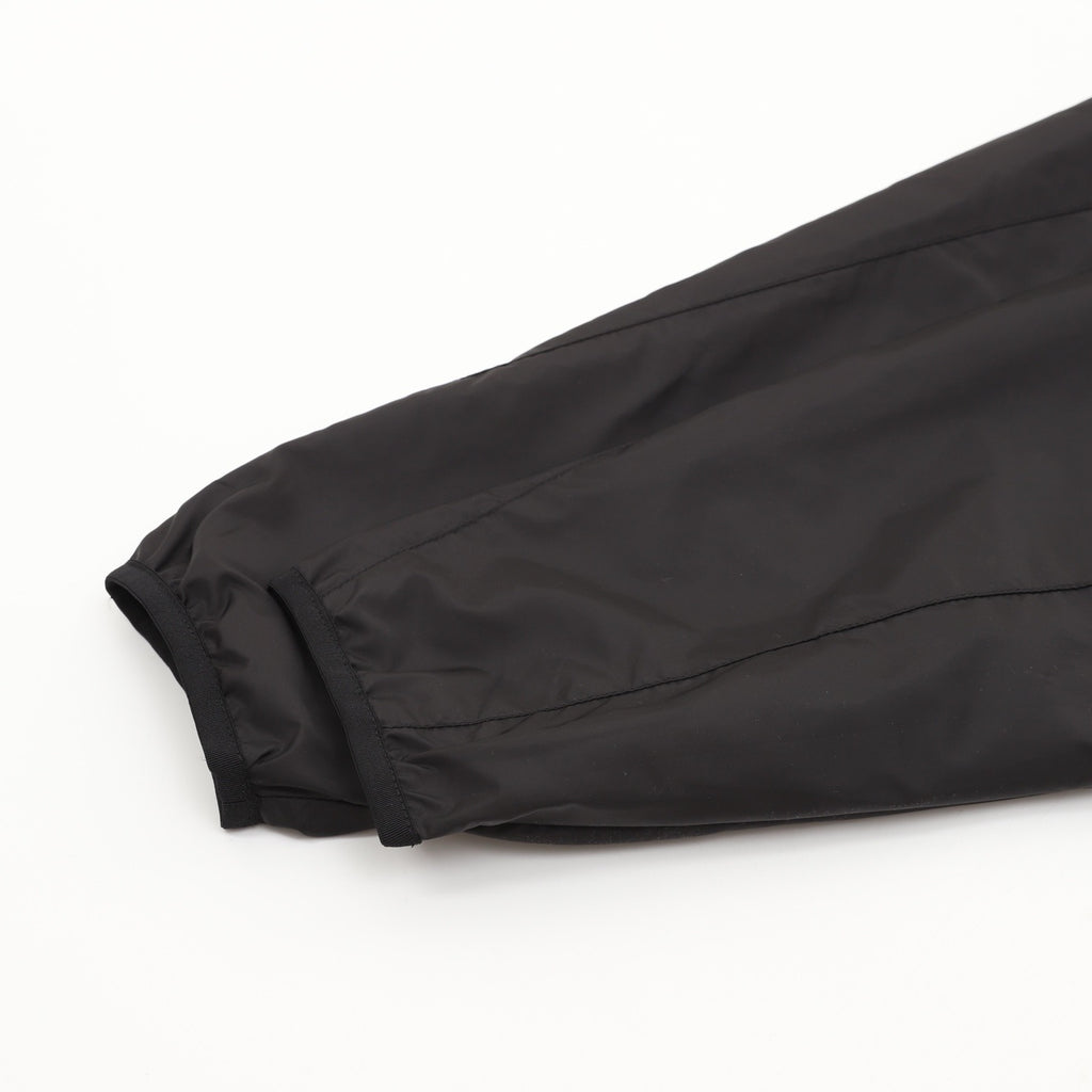 Prada Women's Men's Black Triangle Logo Stand-Collar Nylon Jacket