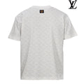 Louis Vuitton Men's White Full Monogram Short Sleeve T-Shirt