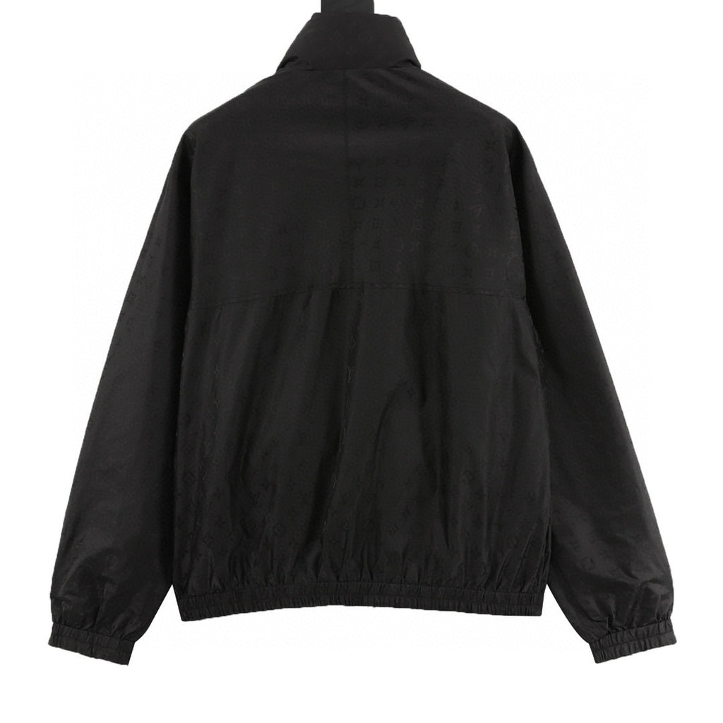 Louis Vuitton 26SS Reversible Olive & Black Zip-Up Blouson Jacket