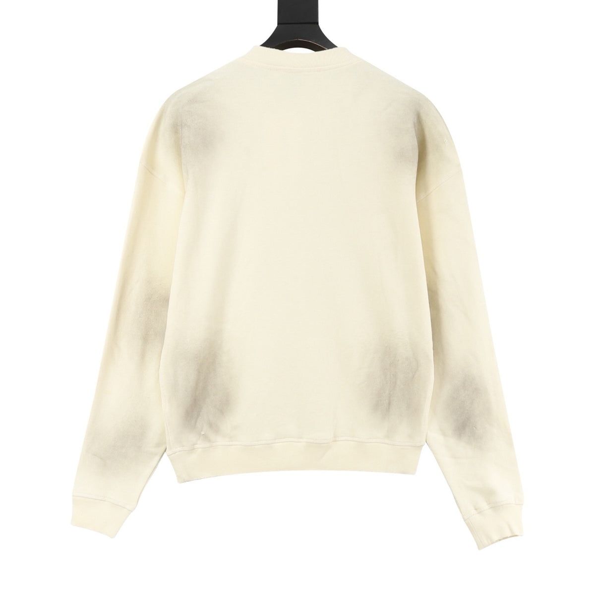 Acne Studios Women's Men's Cream Logo Henley Sweatshirt