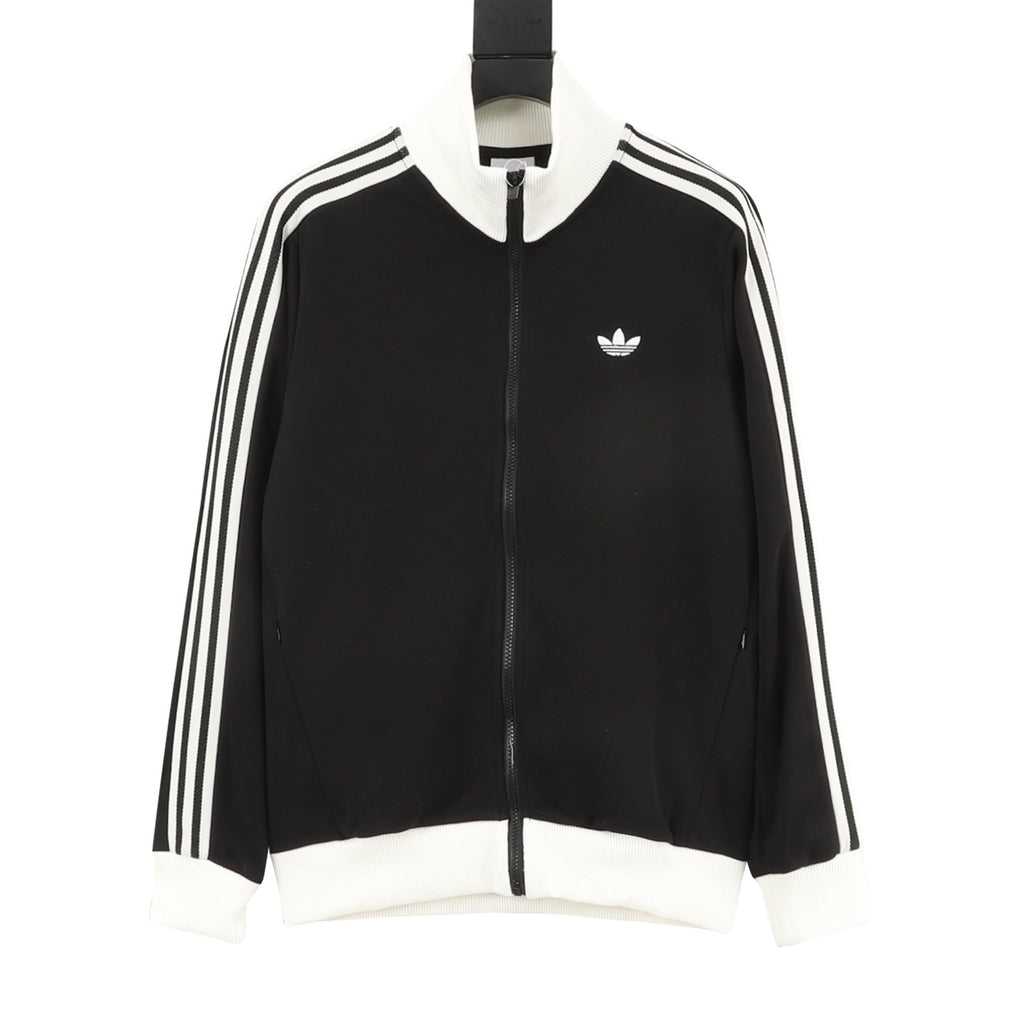 Adidas Originals Trefoil Embroidered 3-Stripe Retro Track Jacket