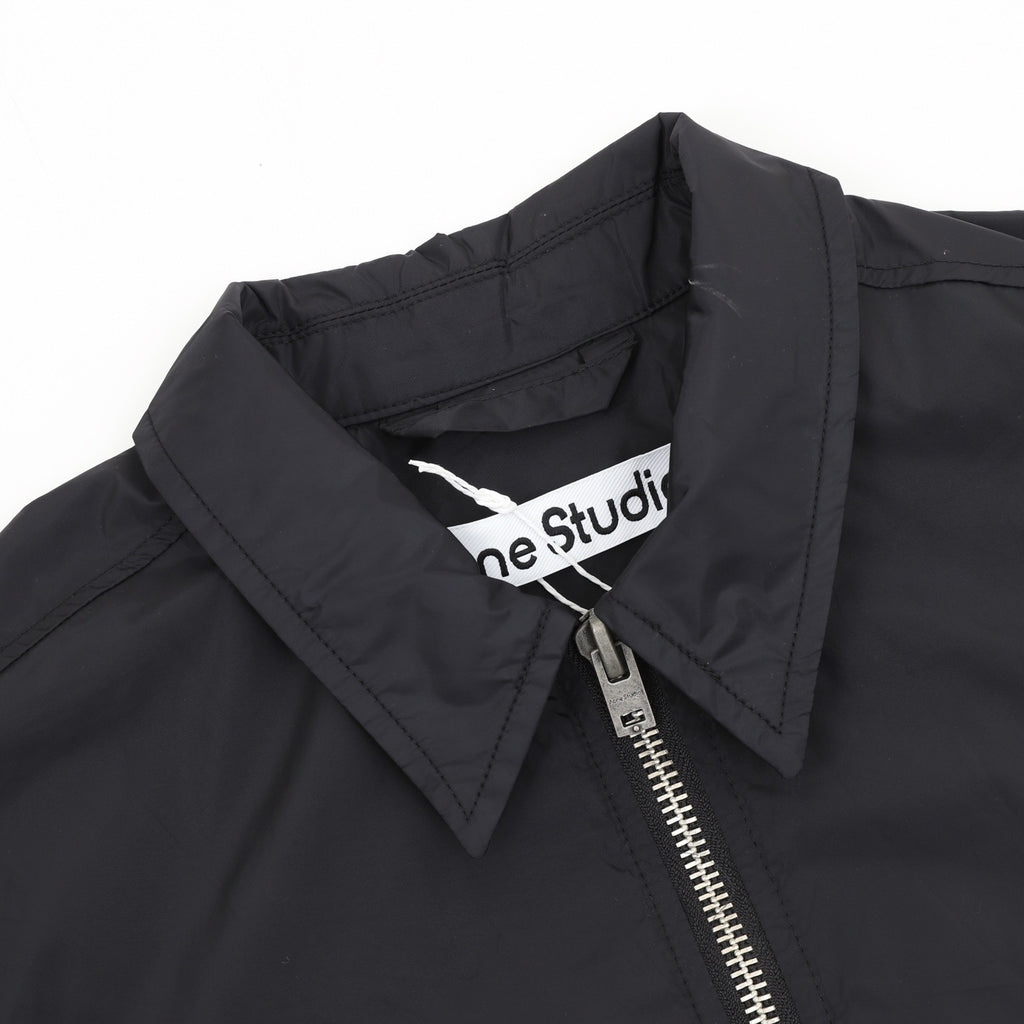 Acne Studios Printed Back Zip-Up Nylon Jacket | Lightweight Windproof Streetwear