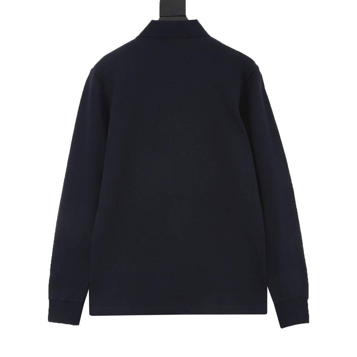Loewe Women's Men's Navy Anagram Long-Sleeve Polo Shirt