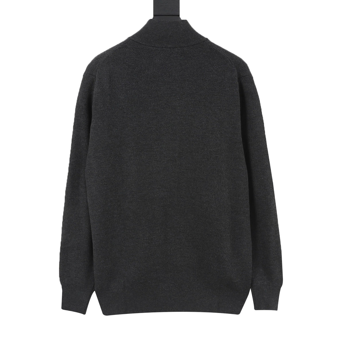 Loro Piana Women's Men's Dark Grey Full-Zip Cashmere Cardigan
