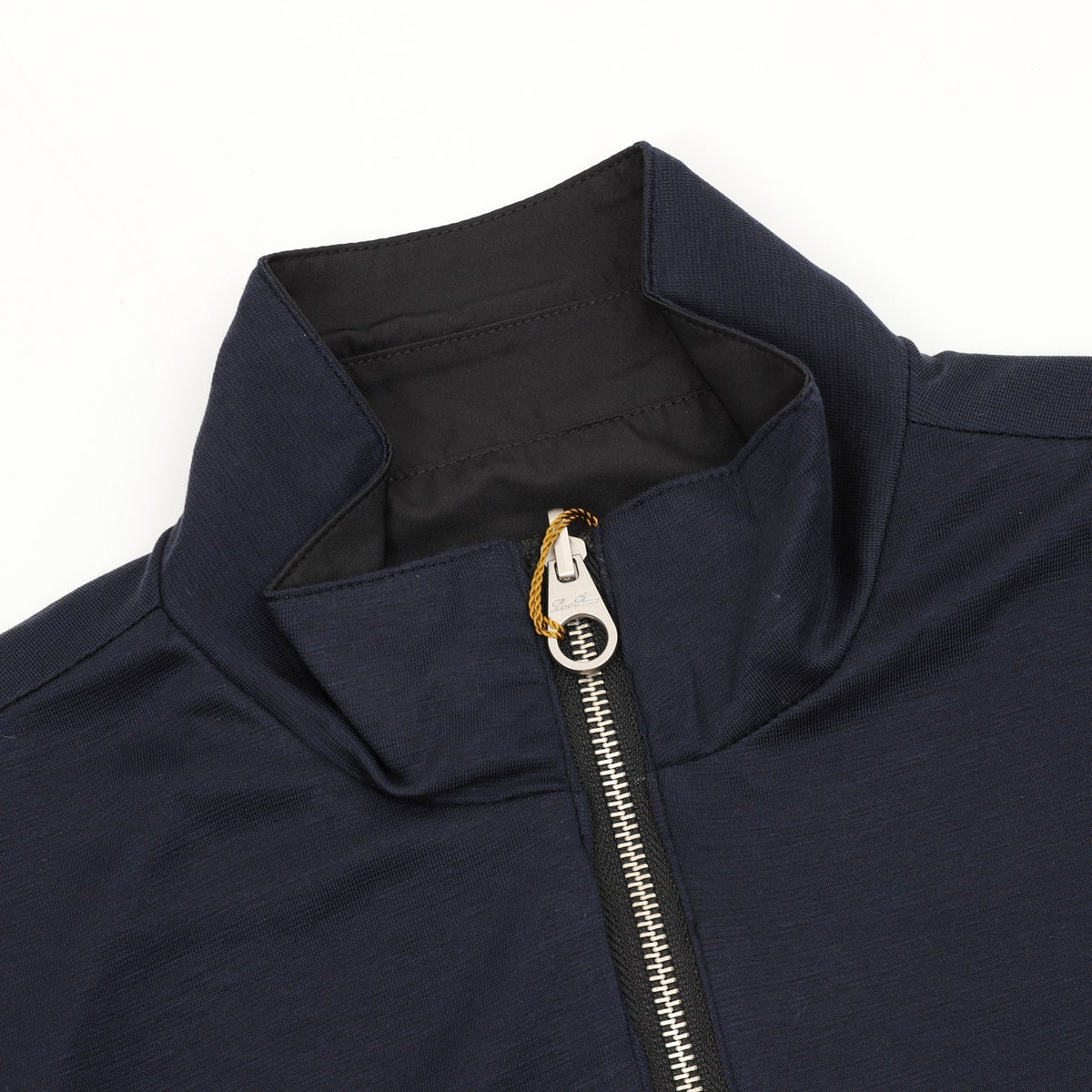 Loro Piana Women's & Men's Navy Stand-Collar Zip-Up Vest