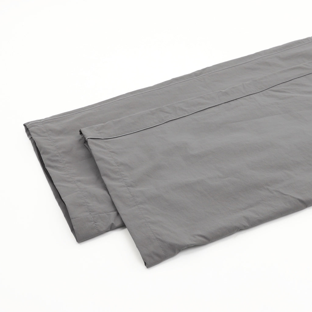 Balenciaga BLCG Bodies Athletic Pants — Grey, Wide-Leg Windbreaker