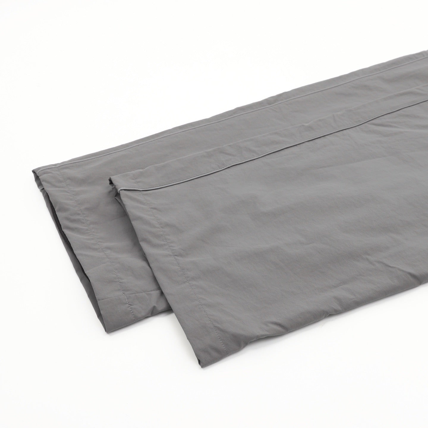 Balenciaga BLCG Bodies Athletic Pants — Grey, Wide-Leg Windbreaker