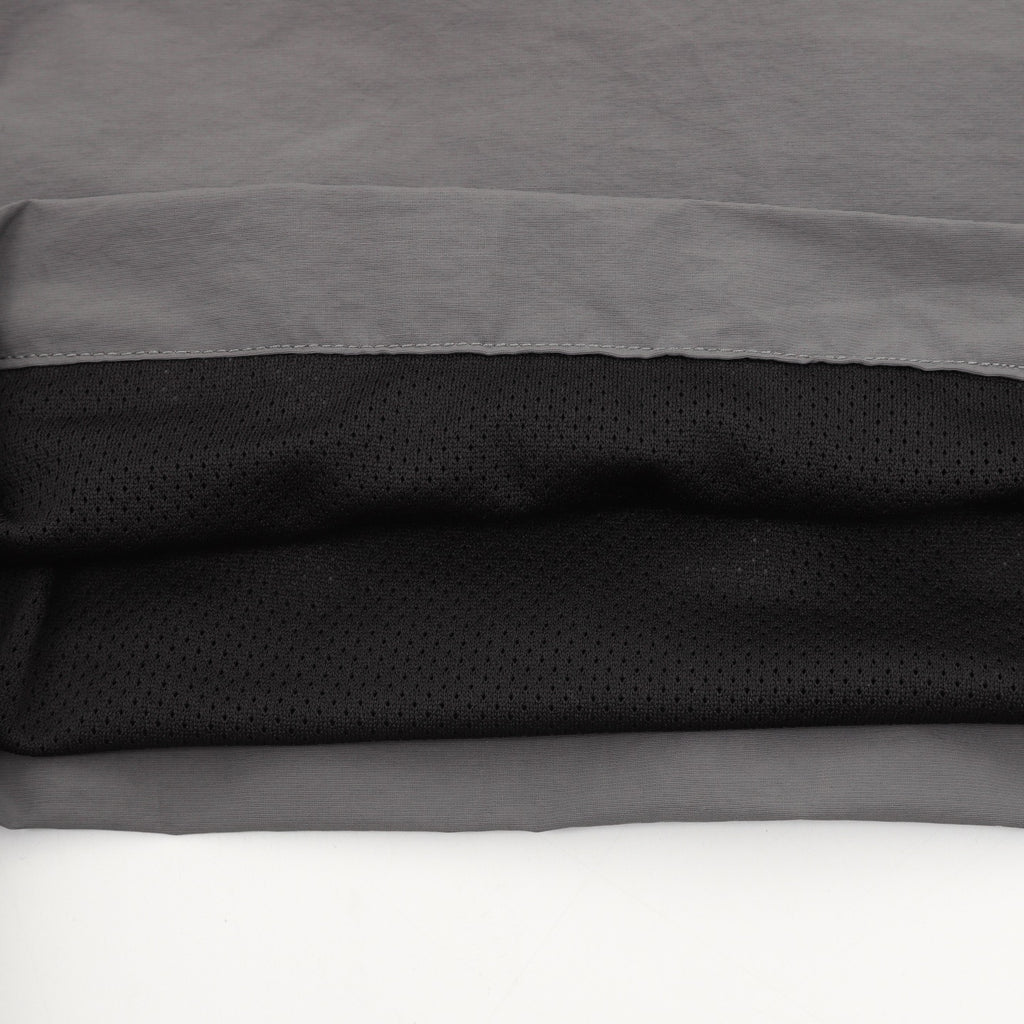 Balenciaga BLCG Bodies Athletic Pants — Grey, Wide-Leg Windbreaker