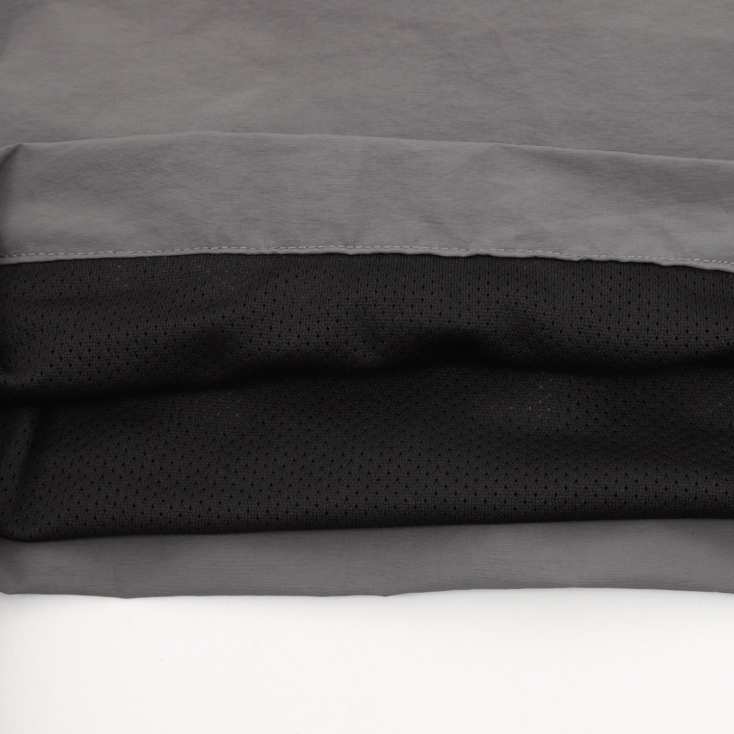 Balenciaga BLCG Bodies Athletic Pants — Grey, Wide-Leg Windbreaker