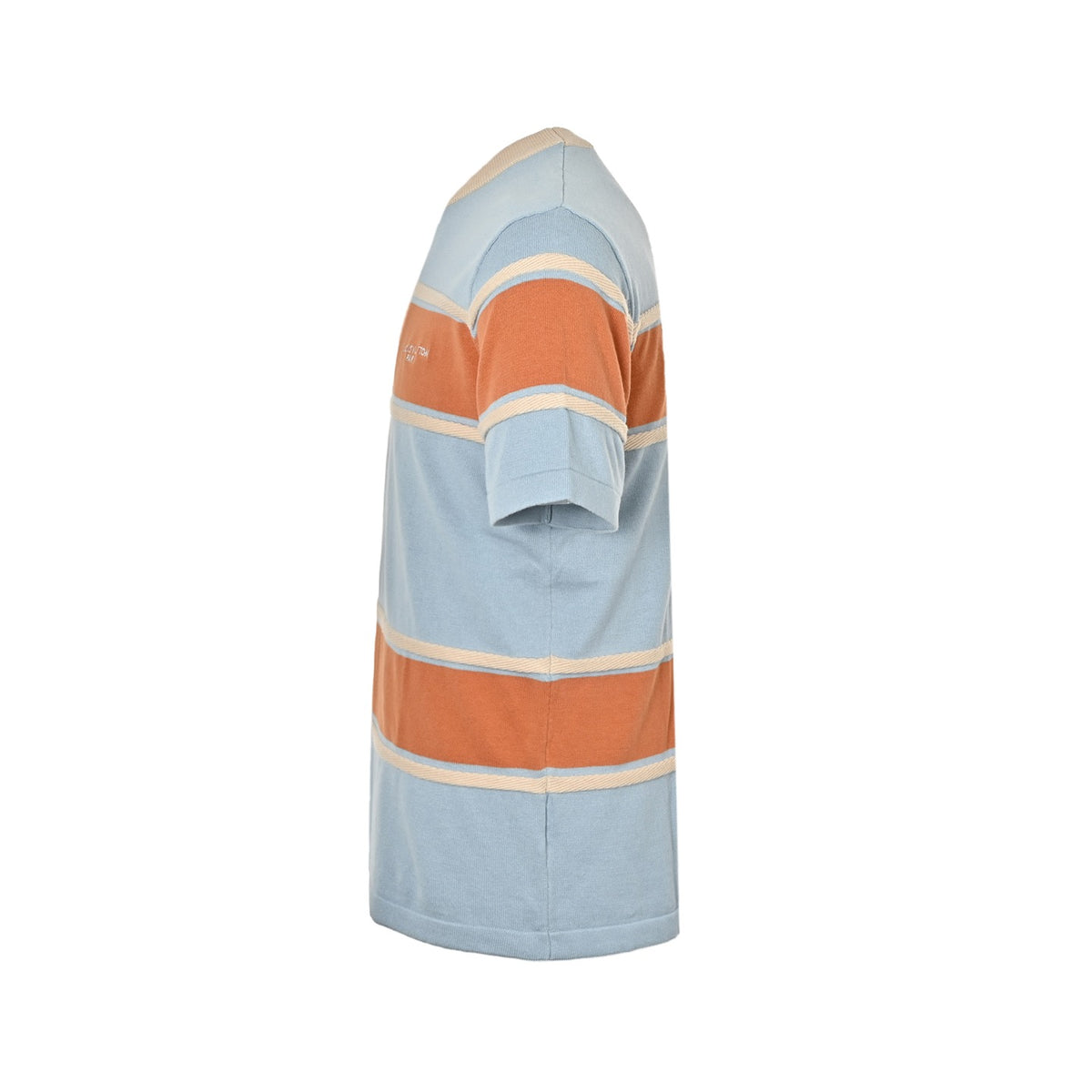Louis Vuitton Women's / Men's Color-Block Striped Knit T-Shirt in Light Blue