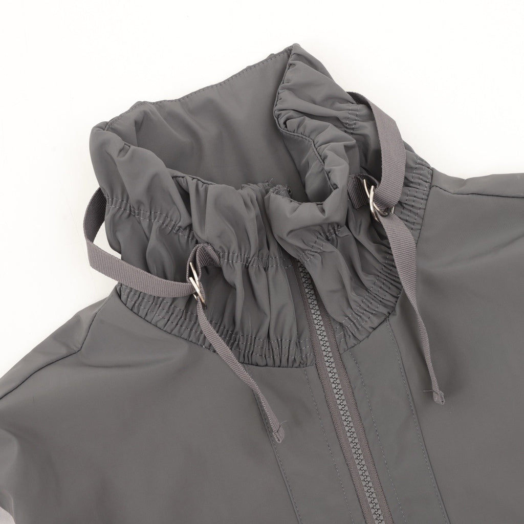 Louis Vuitton Women's & Men's Grey Color-Block Monogram Windbreaker Jacket