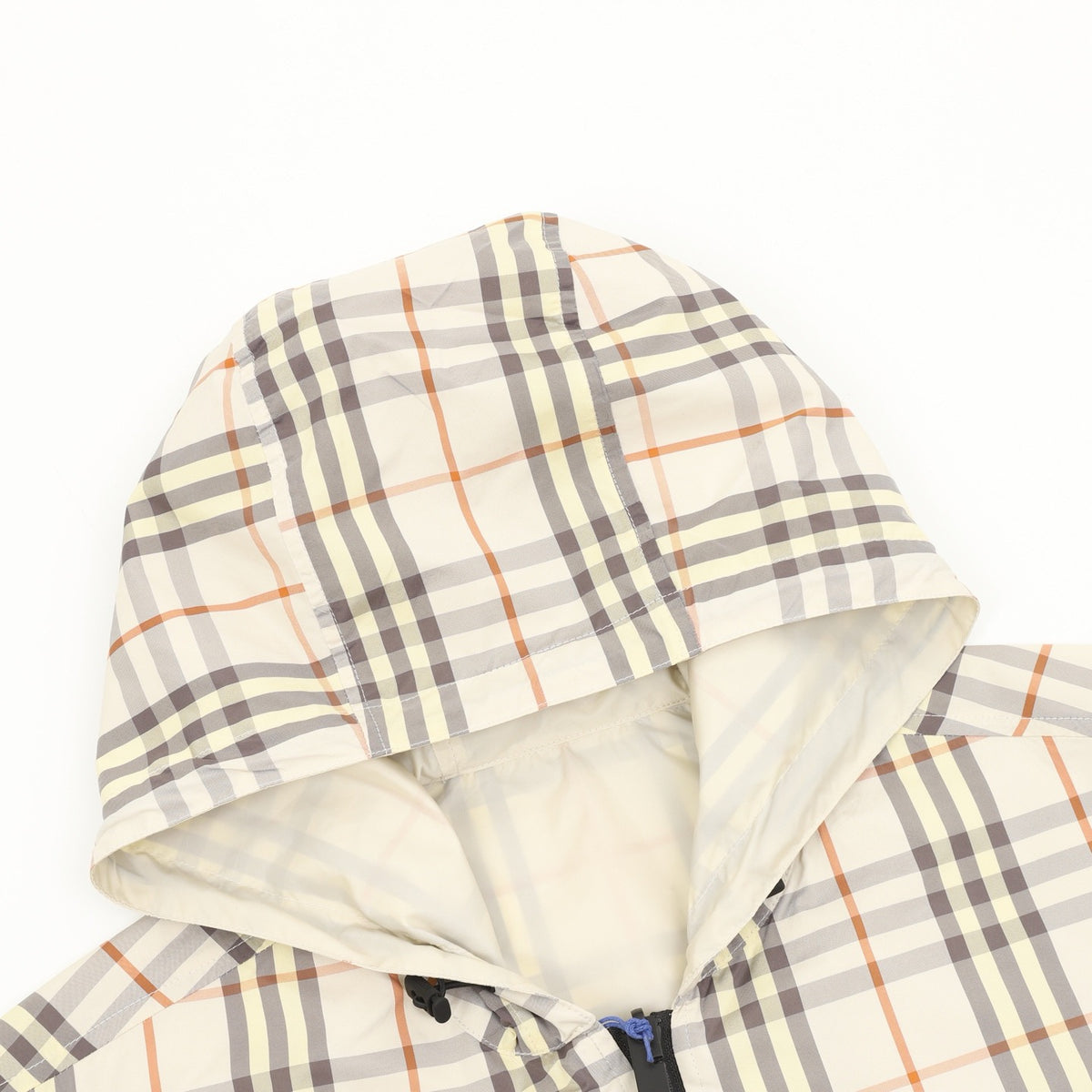 Burberry Women's & Men's Vintage Check Hooded Zip-Up Jacket