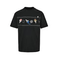 Fendi Black Ice Cream Embroidered T-Shirt