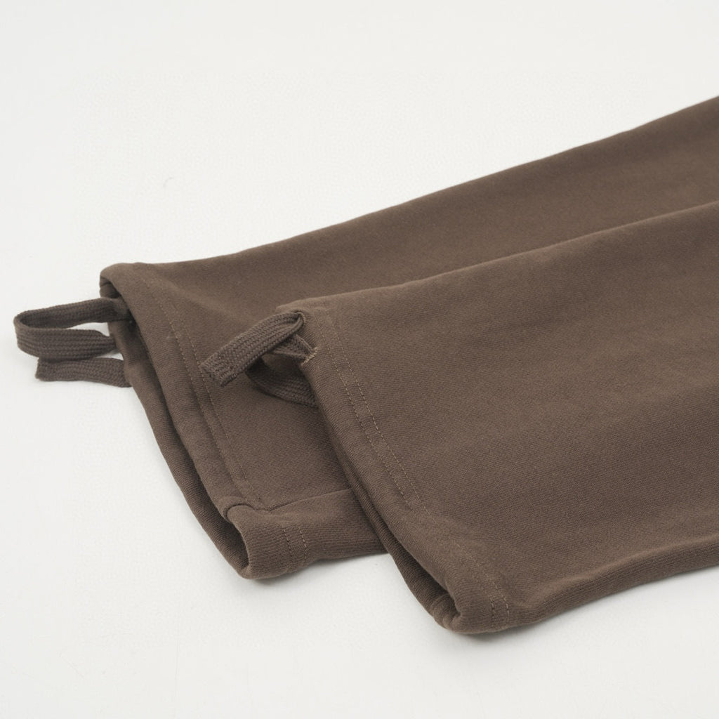 Prada Tonal Logo Label Hem Drawstring Straight Leg Cotton Trousers