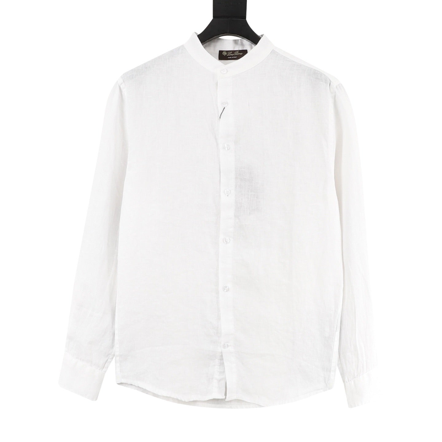 Loro Piana Crew Neck Linen Shirt