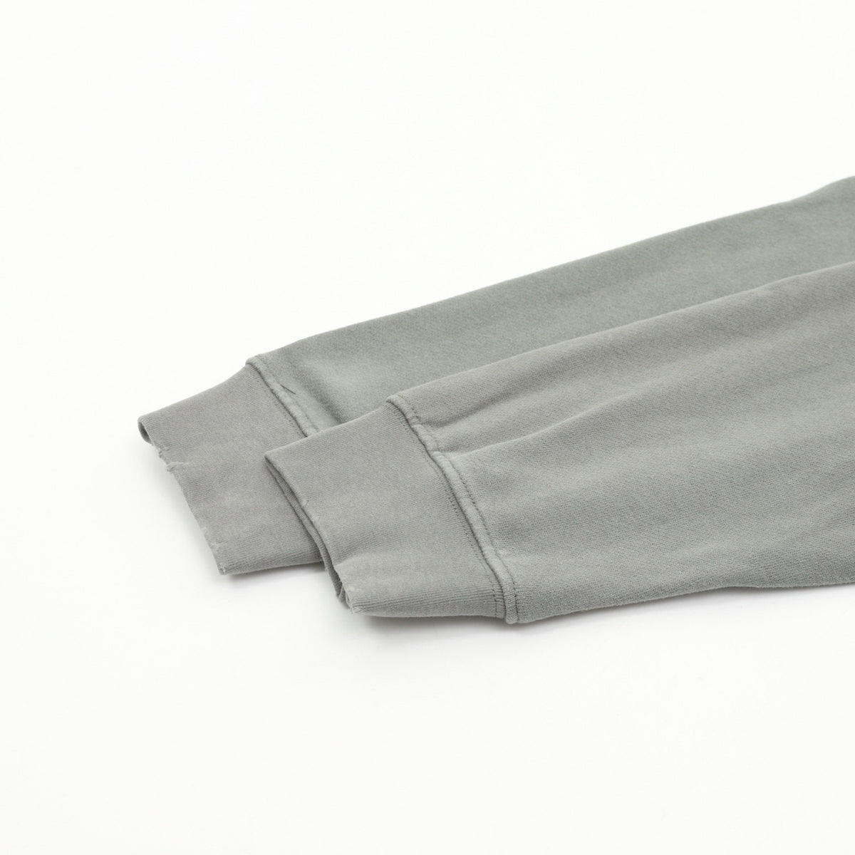 Acne Studios Women's & Men's Distressed Logo Zip-Up Hoodie in Sage Green