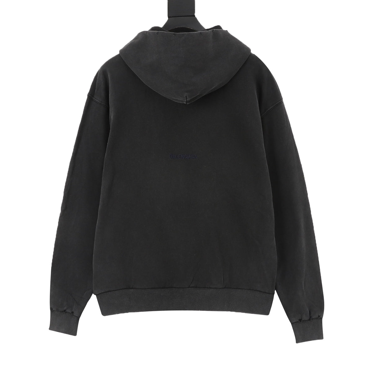 Balenciaga Women's Men's Black Ginza Tokyo Tower Graphic Pullover Hoodie