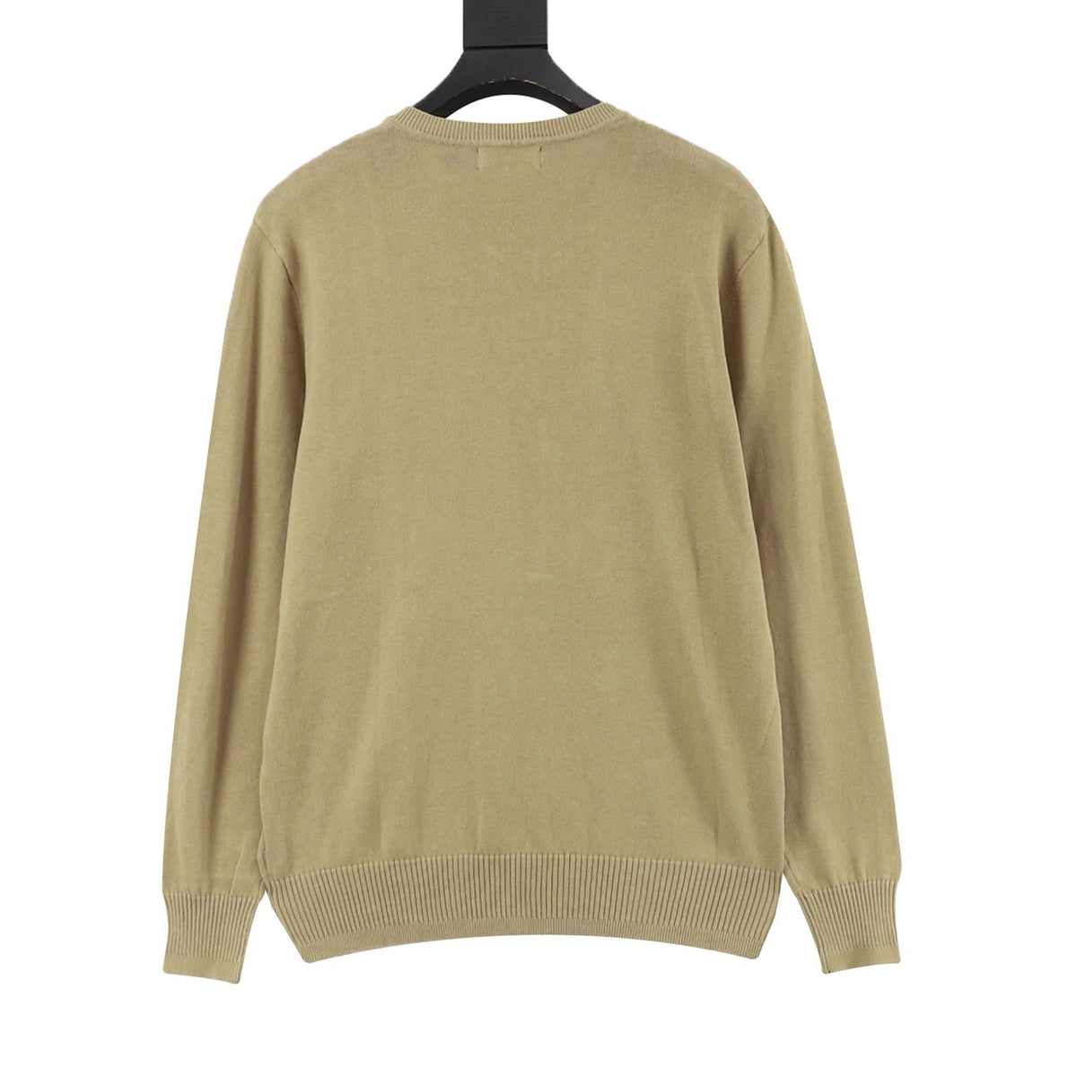 Polo Ralph Lauren Women's Men's Khaki Pony Logo V-Neck Sweater