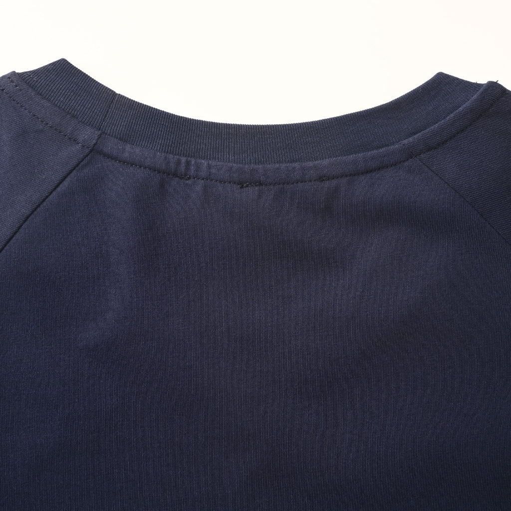 LOEWE Men's Navy Anagram Embroidered T-Shirt