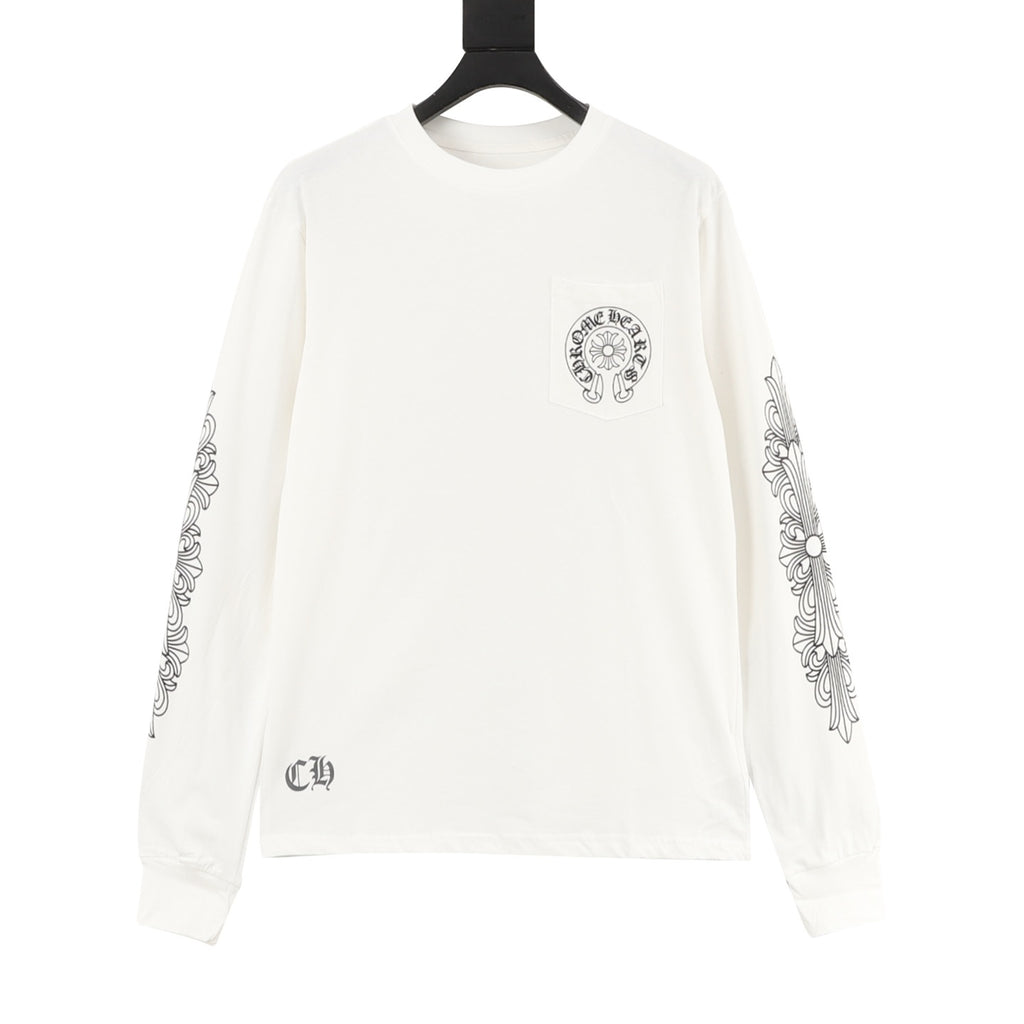 Chrome Hearts 25FW Las Vegas Print Long-Sleeve T-Shirt