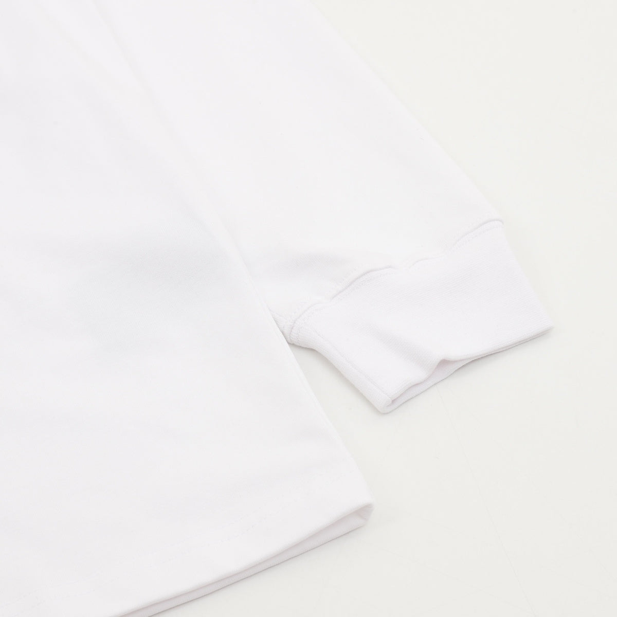 Dior Women's / Men's Label Logo Long-Sleeve T-Shirt in White