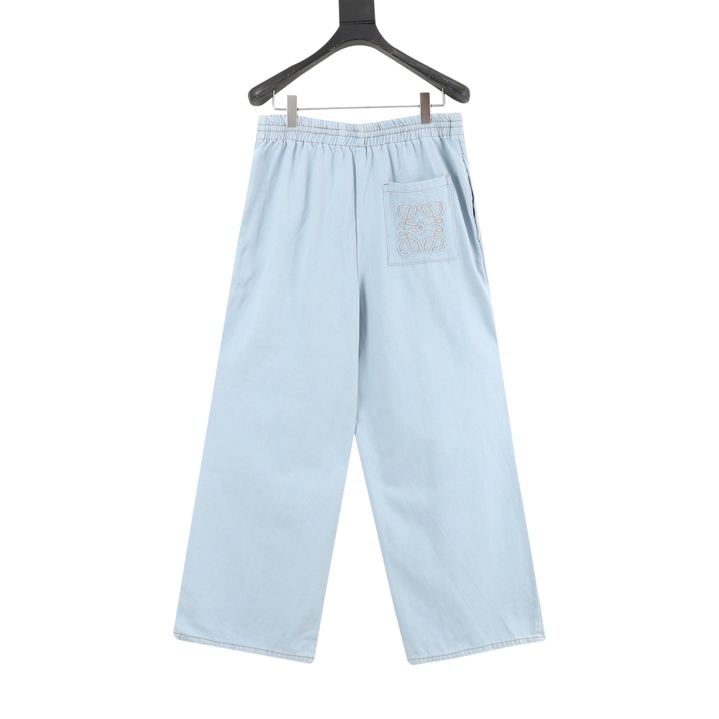 Loewe Anagram Embroidered Denim Jeans | Luxury Crafted Spanish Heritage Denim