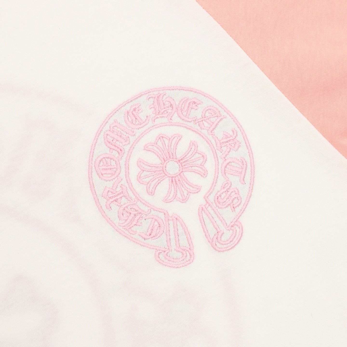 Chrome Hearts 25FW Embroidered Horseshoe Patchwork Long-Sleeve T-Shirt