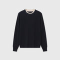 Hermès Men's Crewneck Sweater in Navy