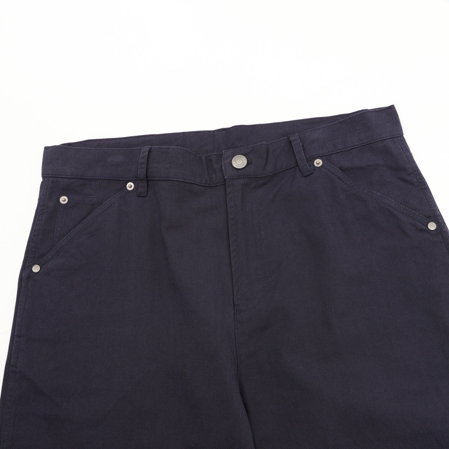 Burberry Cotton Cargo Trousers with Leather Back-Waist Patch