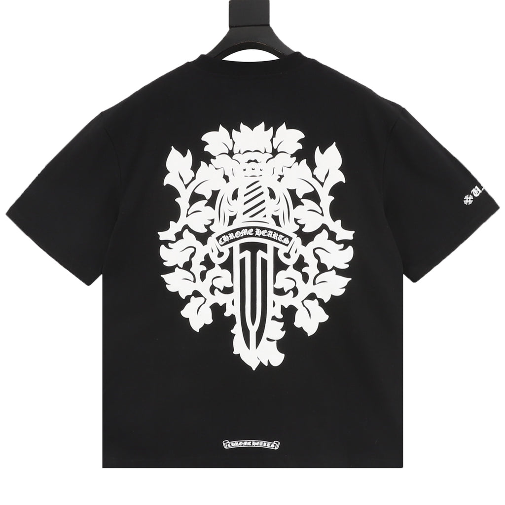 Chrome Hearts Black Dagger Pocket Print T-Shirt