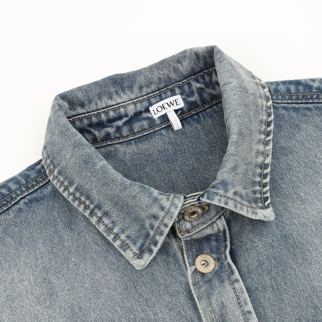 Loewe Washed Denim Overshirt Jacket