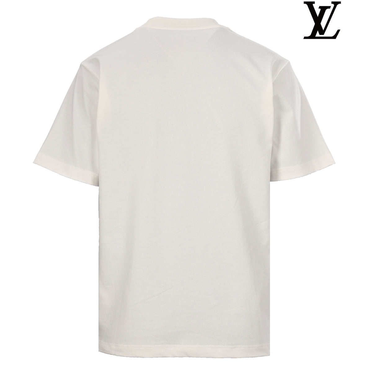 Louis Vuitton Men's Off-White Logo Short Sleeve T-Shirt
