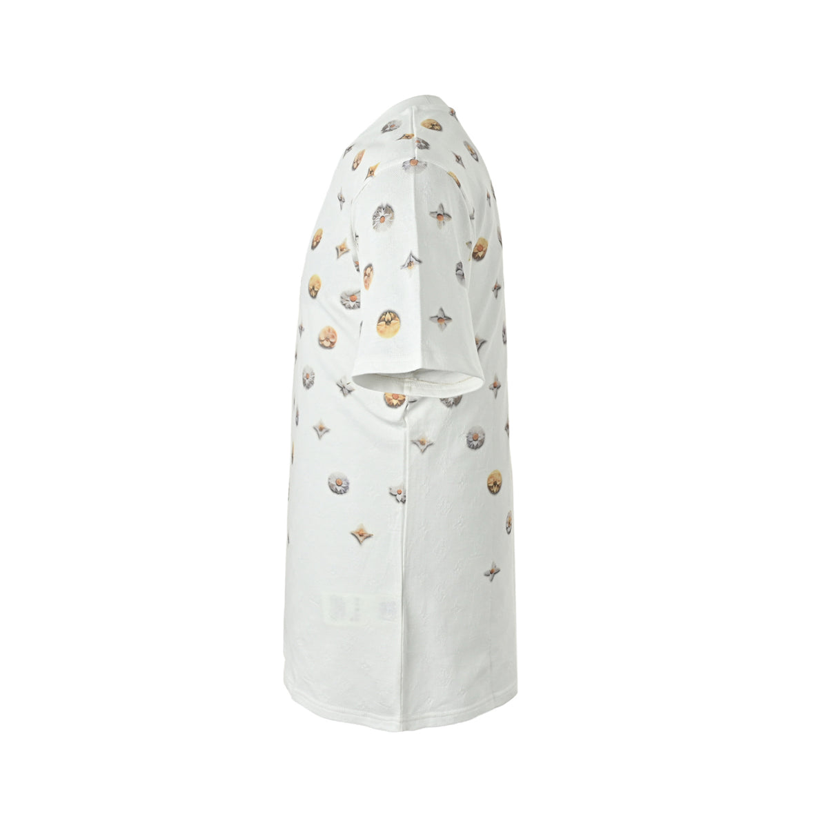 Louis Vuitton Women's / Men's Floral Monogram T-Shirt in White