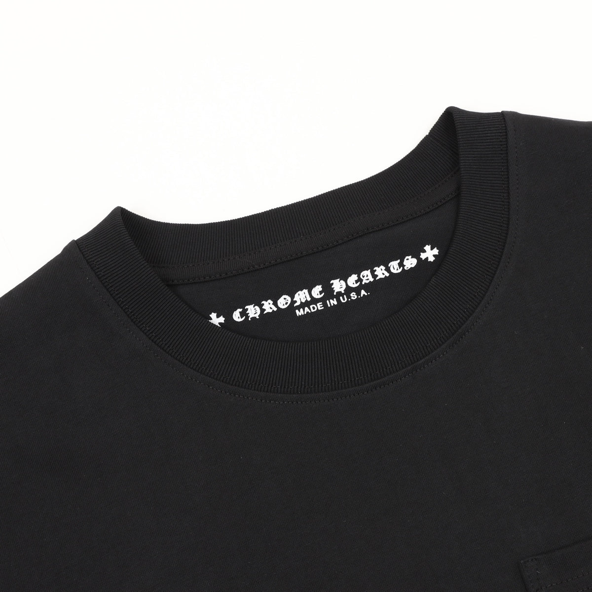 Chrome Hearts Black Dagger Pocket Print T-Shirt