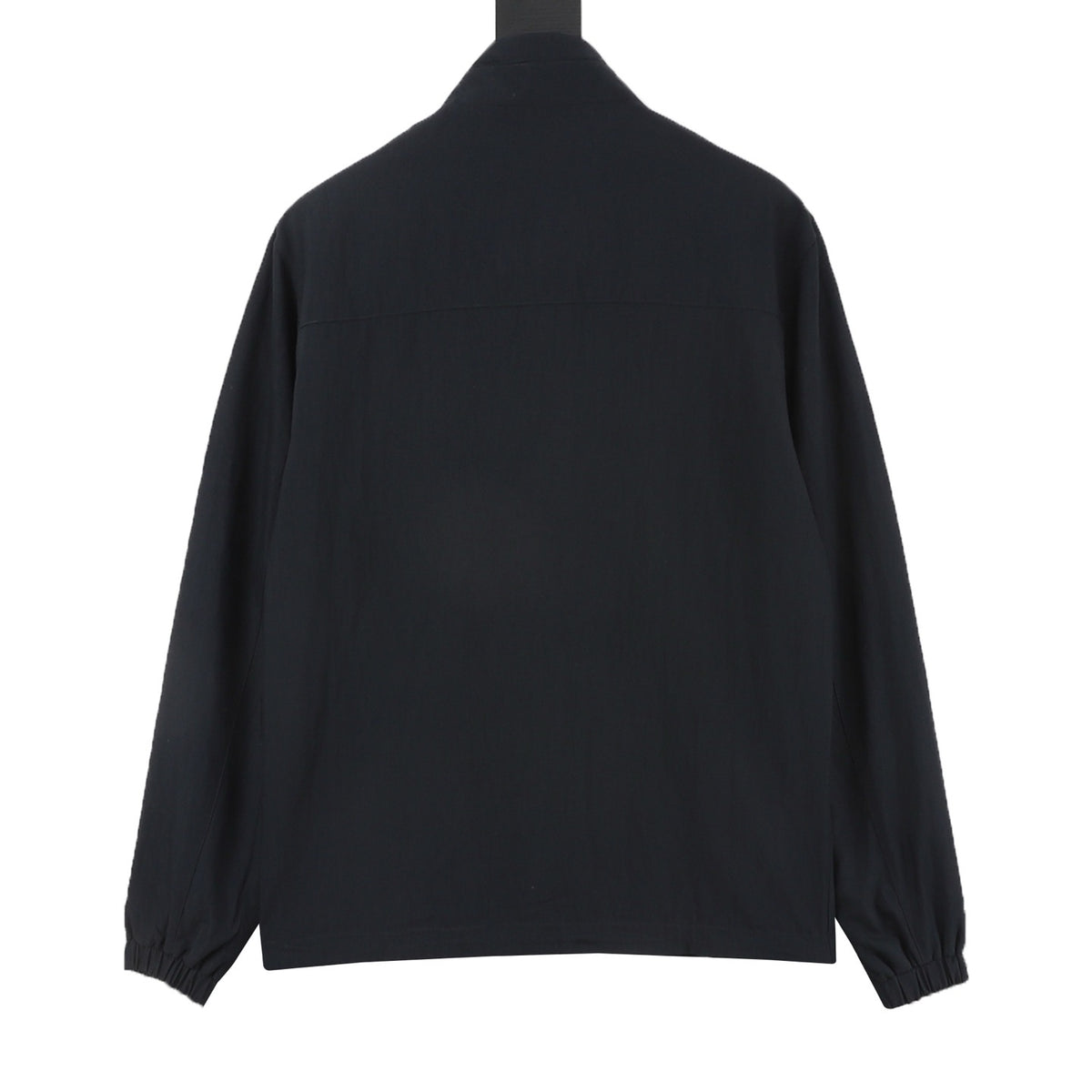 Brunello Cucinelli Women's Men's Black Embroidered Logo Stand-Collar Zip-Up Jacket