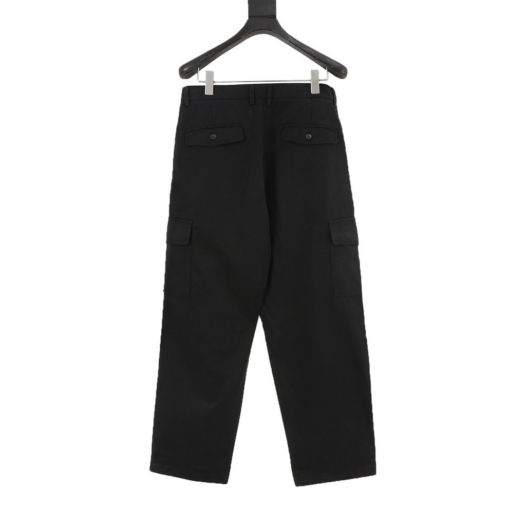 Loro Piana Dustin Cargo Trousers — Relaxed Pleated Chino