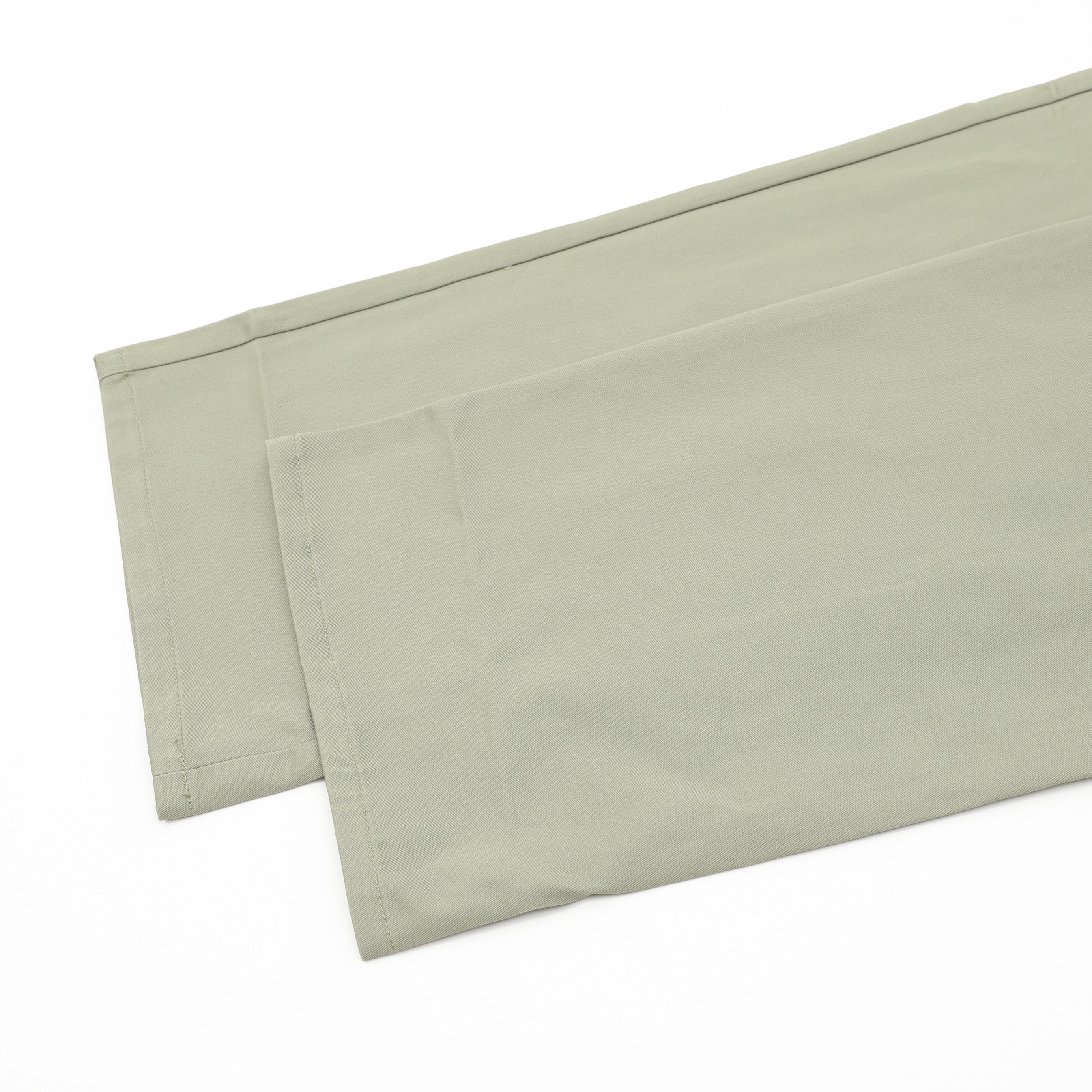 Louis Vuitton LV Leather Tag Silk-Cotton Crepe Straight-Leg Trousers