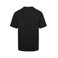 Plain Crew-Neck Short-Sleeve T-Shirt in Black