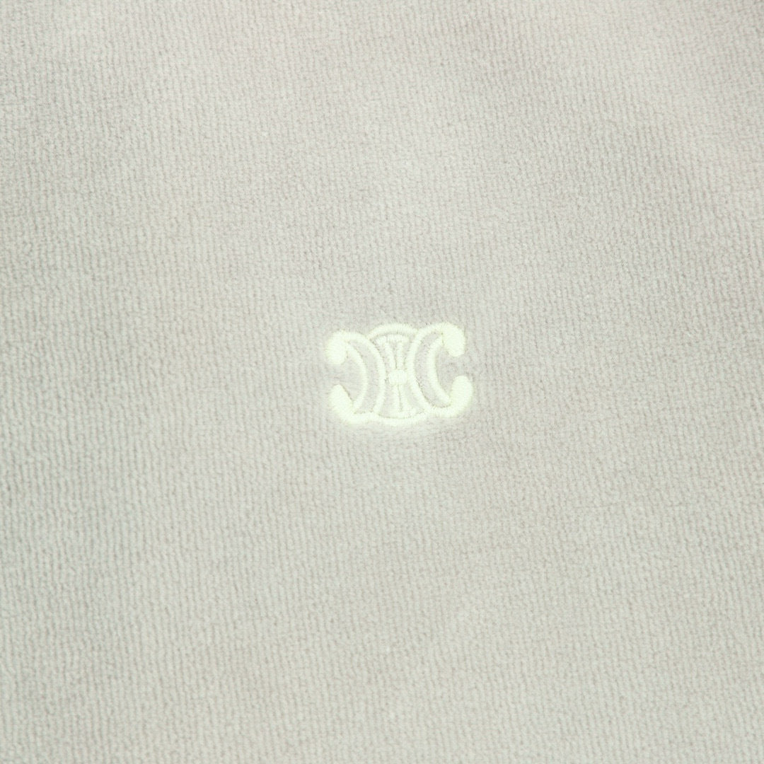 Celine Arc de Triomphe Embroidered Stripe Track Jacket